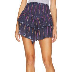 MOTHER The Ruffled Up Skirt in "Artist In Residence" Size L